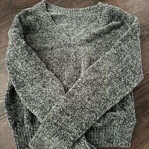 Victoria's Secret Charcoal V-Neck Sweater